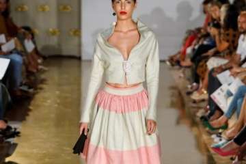 Roga abre la pasarela Colección Bridal con 22 diseños (Foto TA)